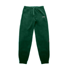 Load image into Gallery viewer, Corduroy Melting logo Sweatpants Forrest Green
