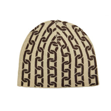 Load image into Gallery viewer, Stingwater chain skully beanie brown/khaki
