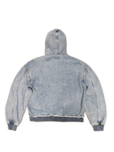 Load image into Gallery viewer, Stingwater Tribal denim zip up hoodie
