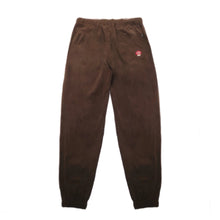 Load image into Gallery viewer, Corduroy Melt logo Sweatpants Brown
