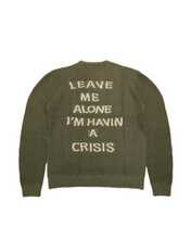 Load image into Gallery viewer, Stingwater Crisis Knit Sweater Army Green 
