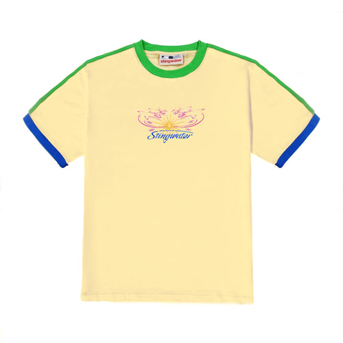 Stingwater Dolphins Ringer T Shirt Yellow