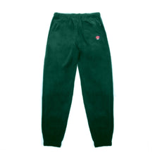 Load image into Gallery viewer, Corduroy Melting logo Sweatpants Forrest Green
