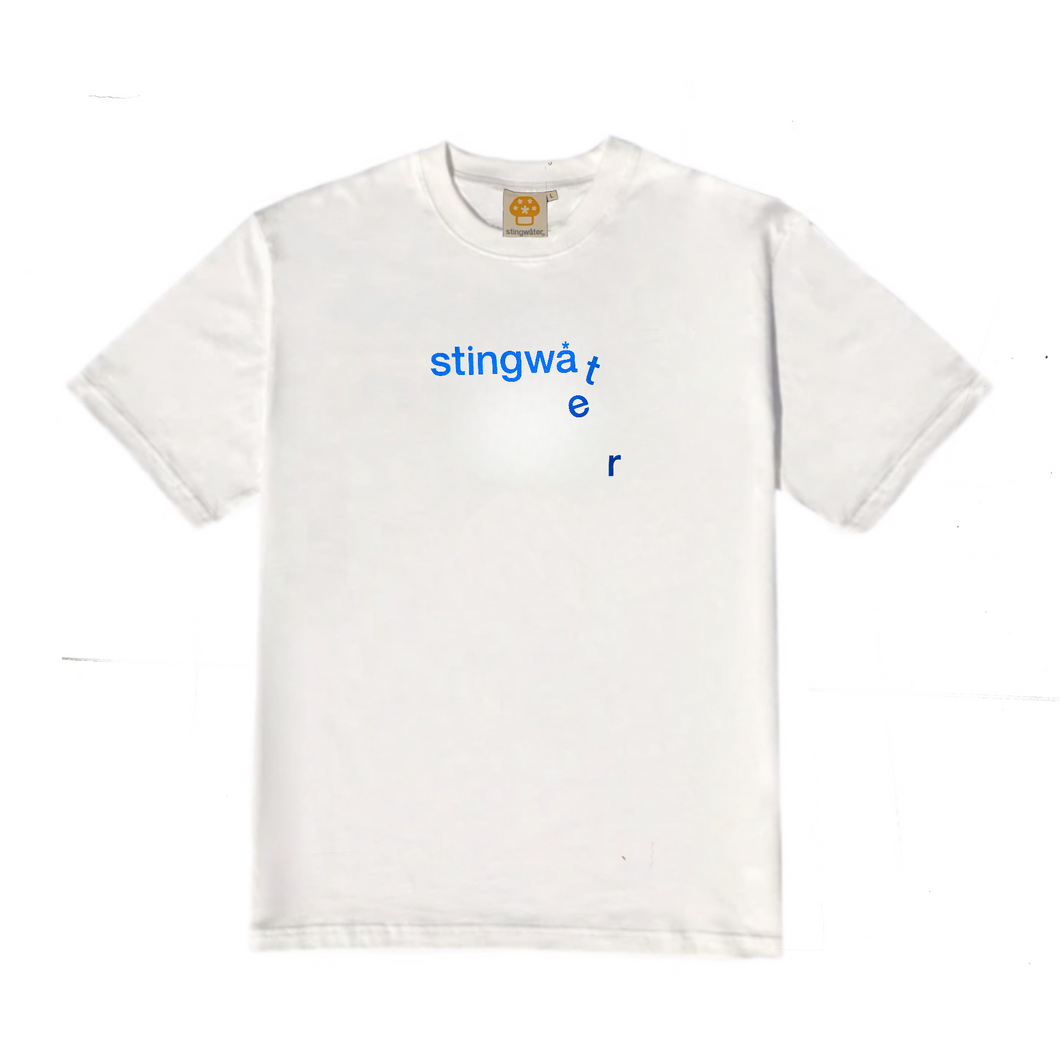 Stingwater Melting Logo T-Shirt White