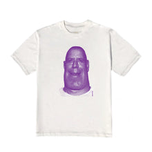 Load image into Gallery viewer, “James had tears in his eyes: Purple” T-Shirt White
