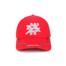 Load image into Gallery viewer, Racing S Logo Hat Red/Silver
