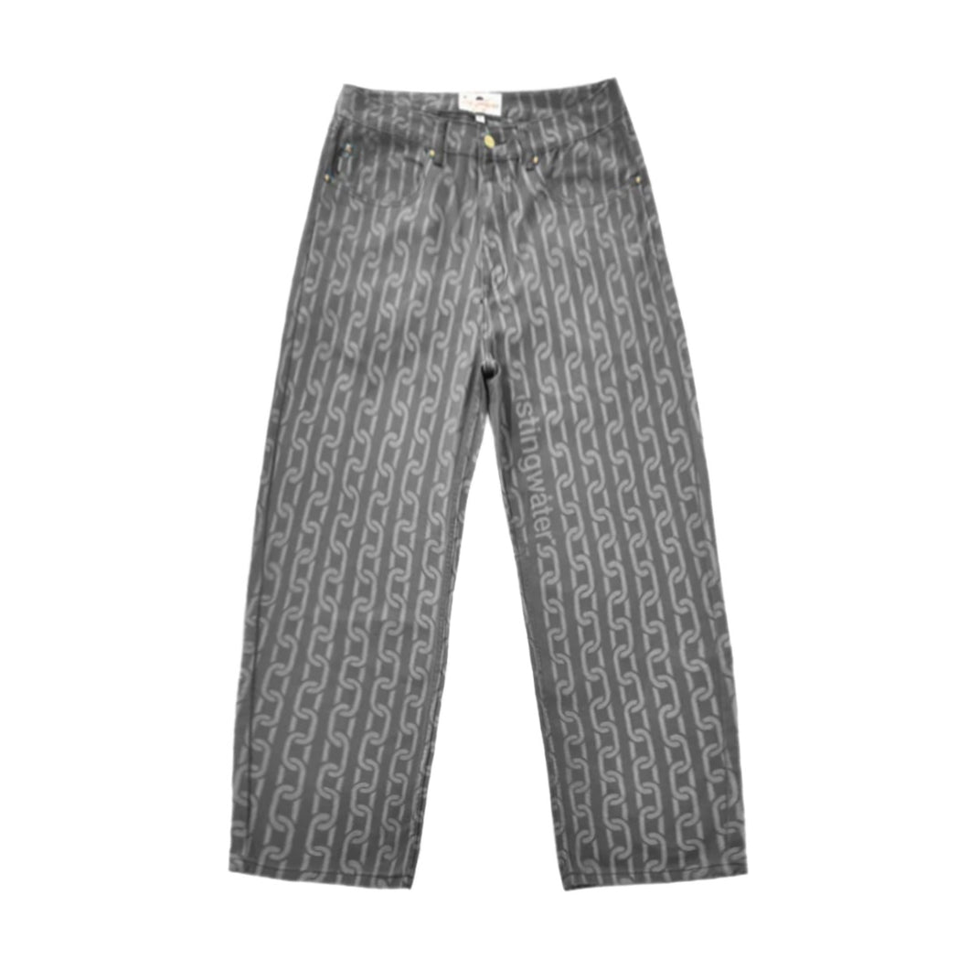 Stingwater Chain Twill Pants Gray