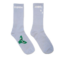 Peeking Aapi Socks Air Blue