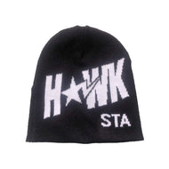 HAWK STA reversible beanie black / white