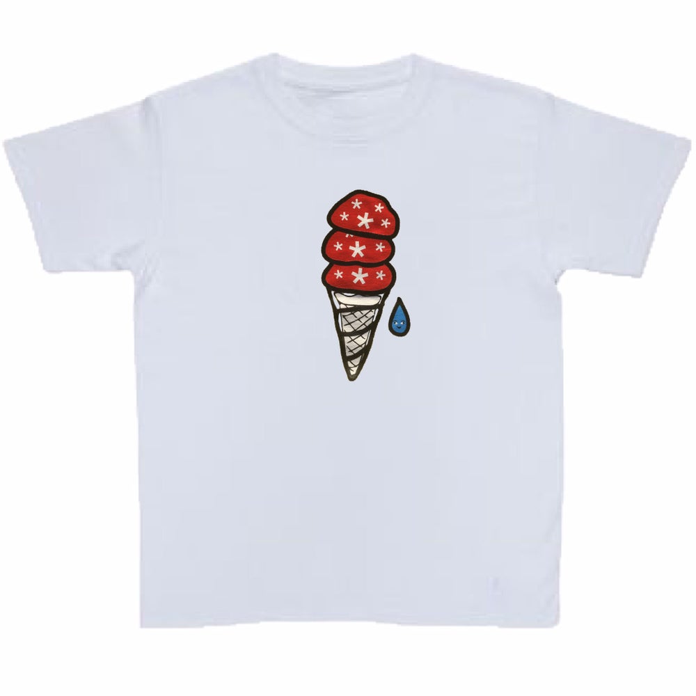 Mushrooms on a Cone T-Shirt White