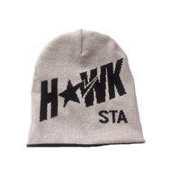 HAWK STA reversible beanie white / black