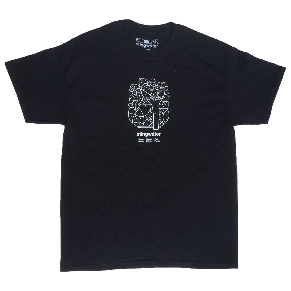 Color By Number T-Shirt Black