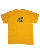 Shall never perish T-Shirt golden yellow