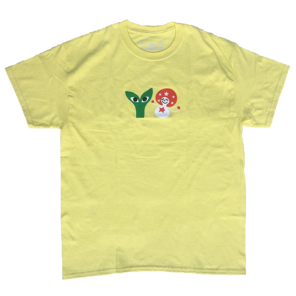 Aapi and Stargirl T-Shirt Light Yellow