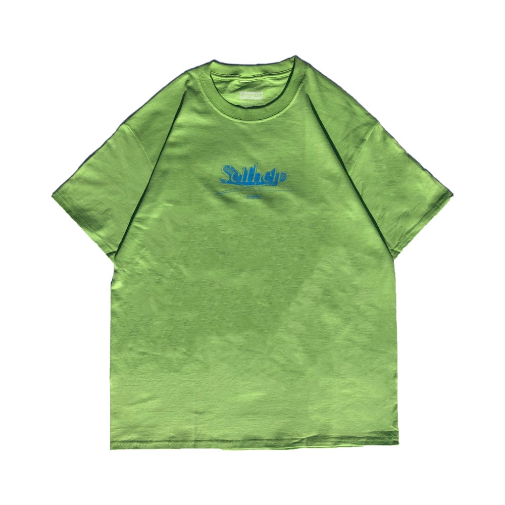 Self Help T Shirt Lime