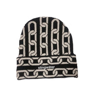 Chain Beanie Black