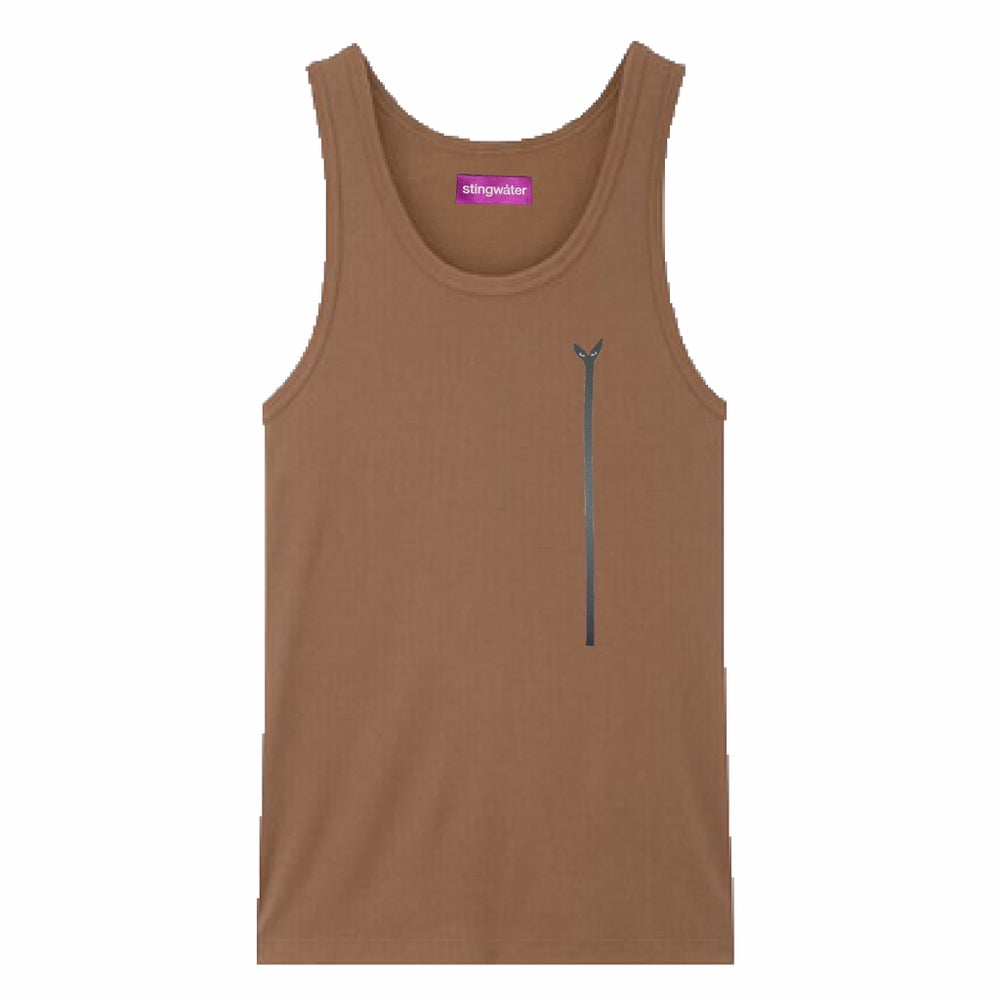 Aya Groeing Tall PURPLE LABEL Tank Top Broewn