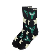 Aapi and Star Socks Black