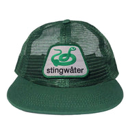 Stingwater Snake Mesh Hat Green