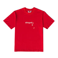 Classic Stingwater Melting Logo T-Shirt Red