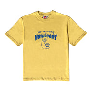 Skateboarding on Mushrooms T-Shirt Ghee Yellow