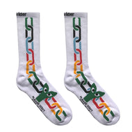 Aapi in Chains Socks White/Multi