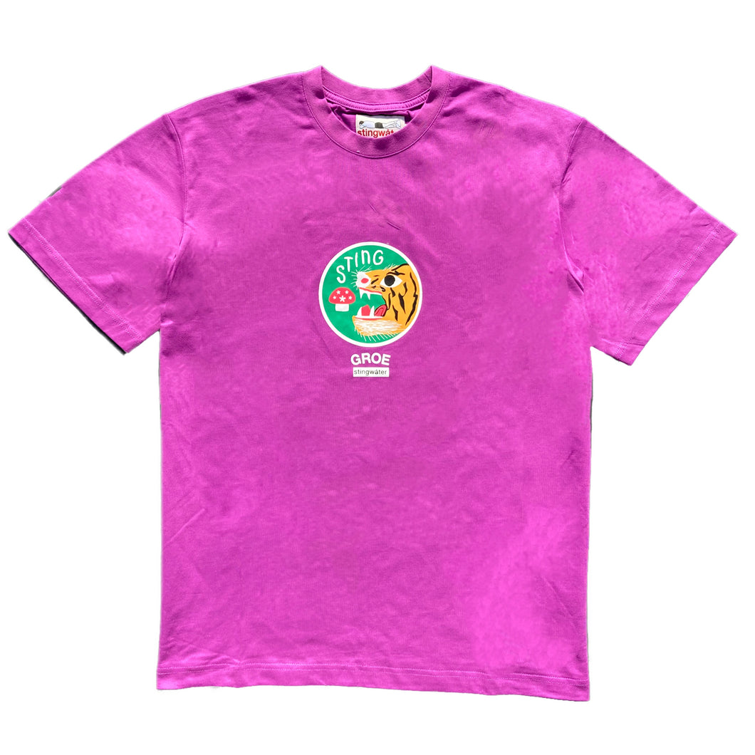 V Speshal Tiger T-Shirt Purple