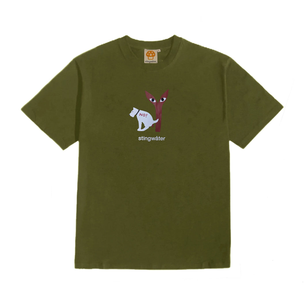 No Pooping T-Shirt NoWar Green