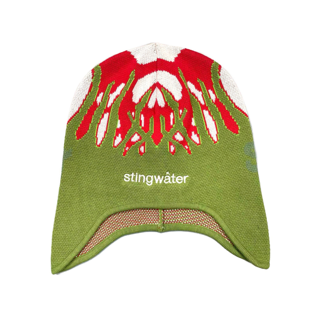 Tall Grass Beanie Aga Red/Green