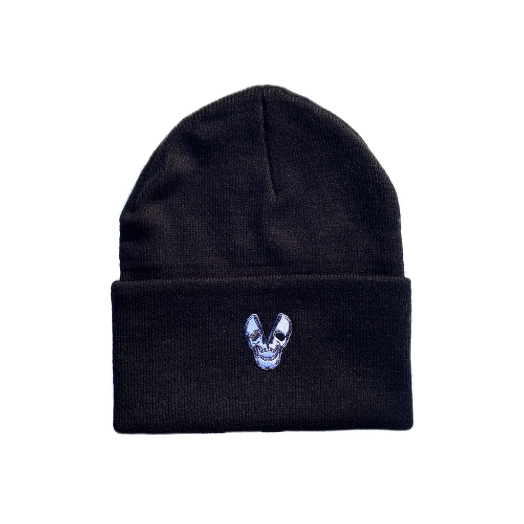 Ego Death Cuff Beanie Black