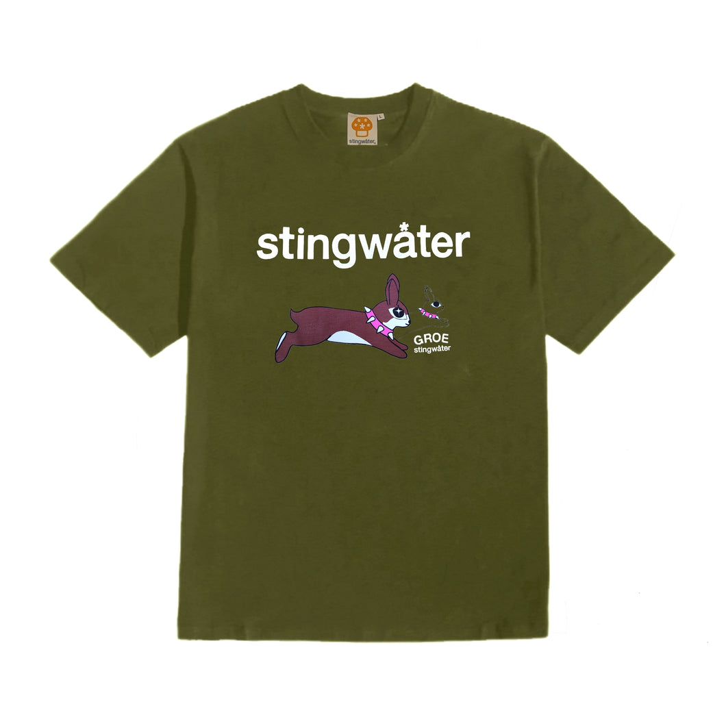 Stingwater Rabbit T-Shirt NoWar Green