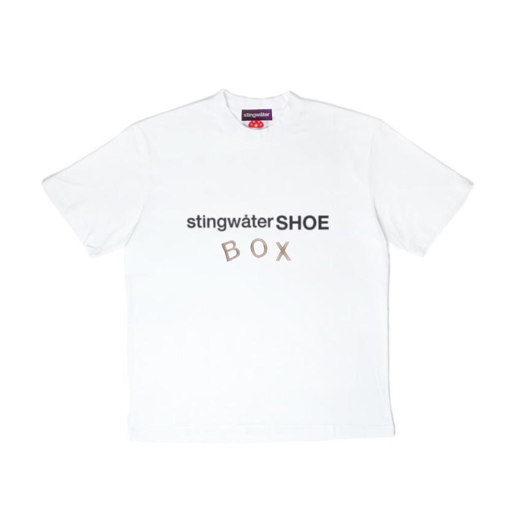 Stingwater Shoe Box T-Shirt White