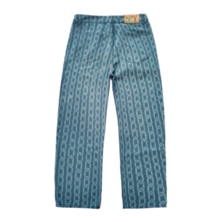 Stingwater Chain Twill Pants Blue