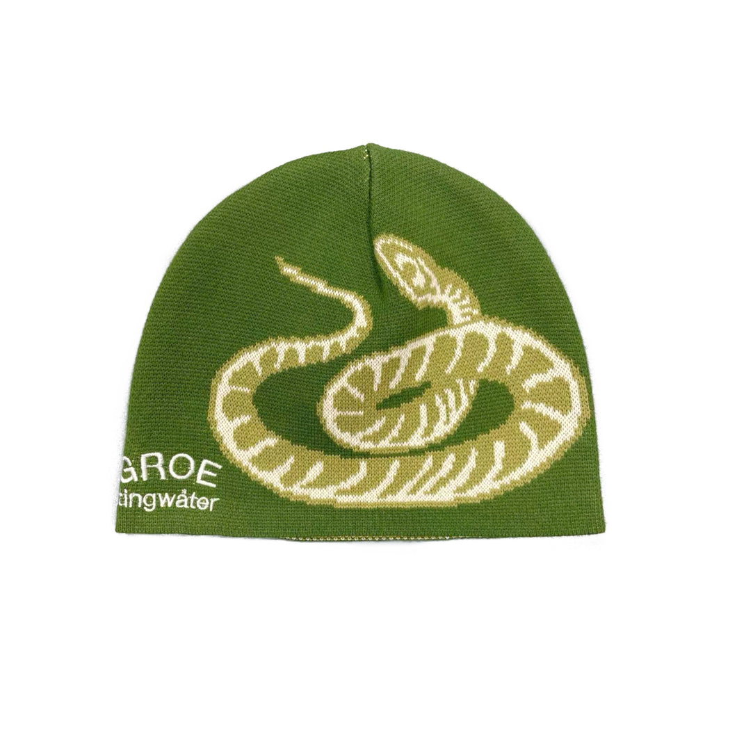 Snake Fossil Beanie NoWar Green