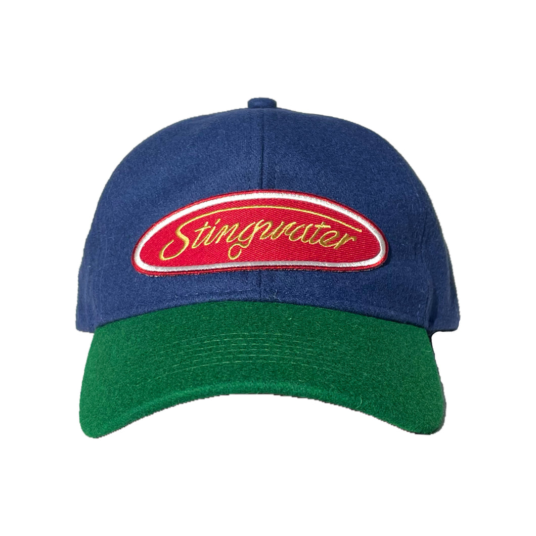 Stingwater Signature Logo Wool Hat Navy/Green