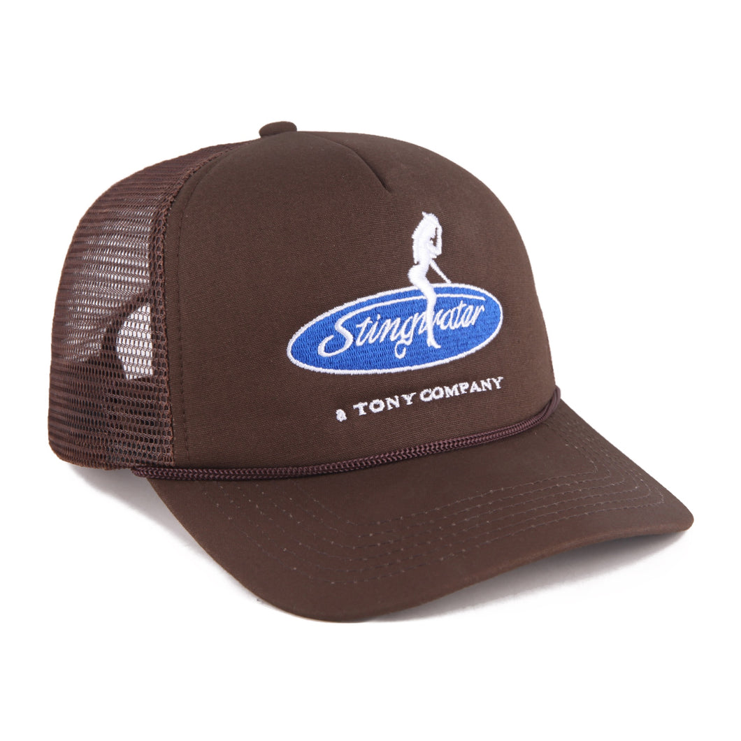 Konbini Kowgirl Trucker Hat Brown