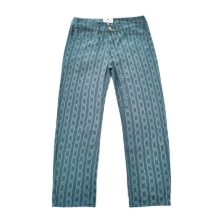 Stingwater Chain Twill Pants Blue