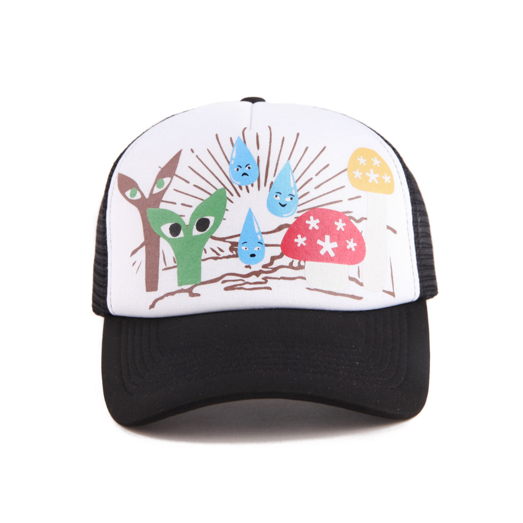 Groe Together Trucker Hat Black