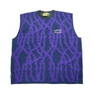 Stingwater Thorn Sweater Vest Navy/Purp