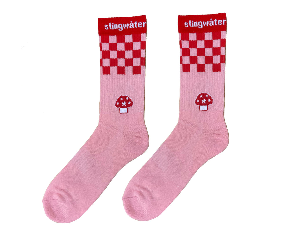 Off the sh*ts Socks Pink