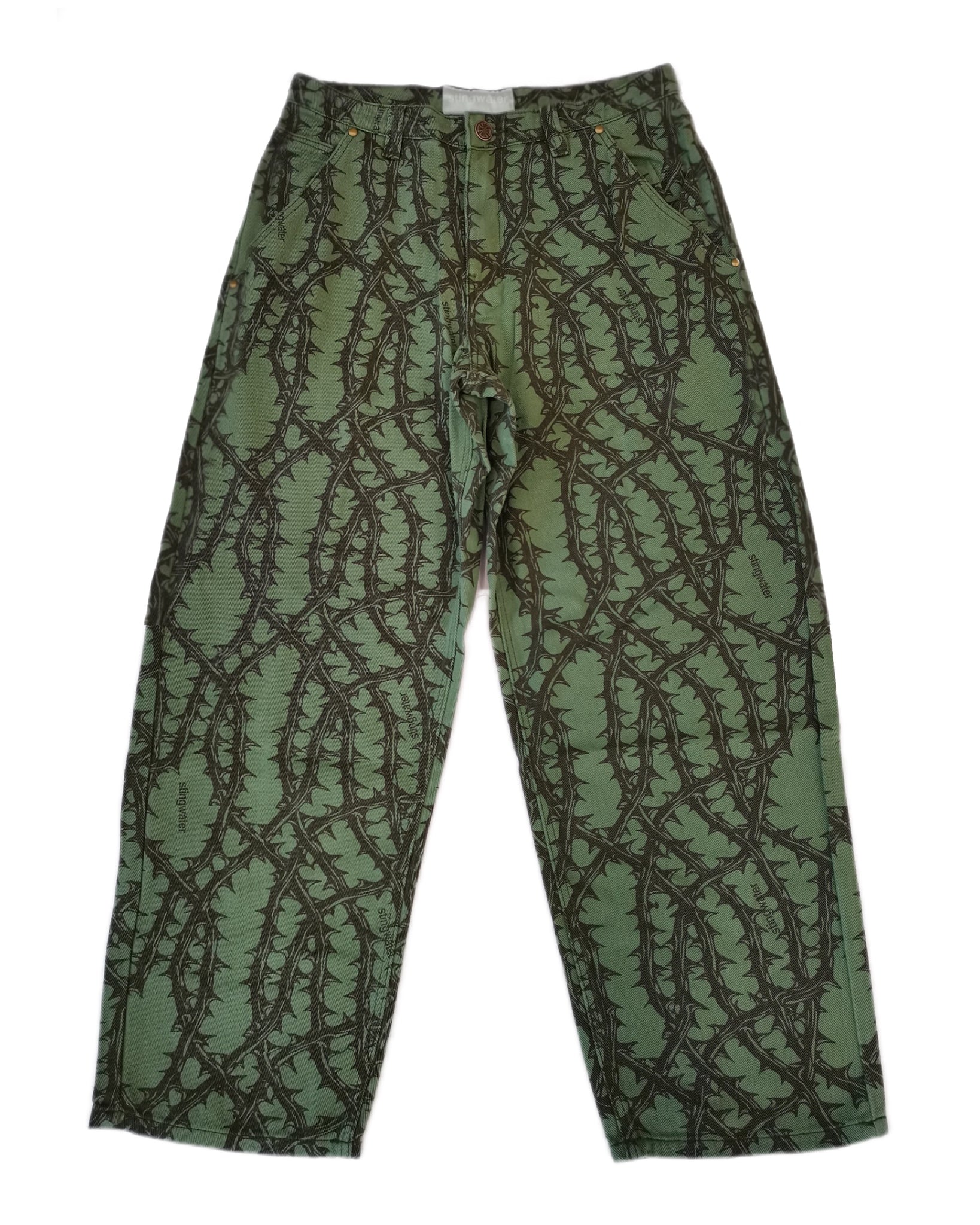 Thorn Twill Pants NoWar Green – stingwater