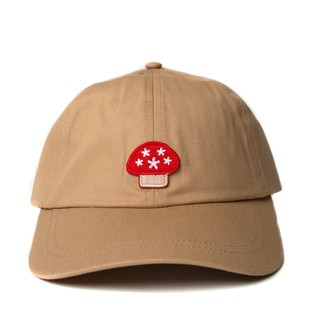 Aga Patch Cotton Twill Hat Khaki