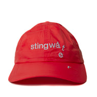 Nylon Stingwater Melting Logo Hat Red