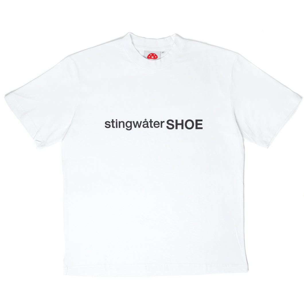 Stingwater Shoe T-Shirt White